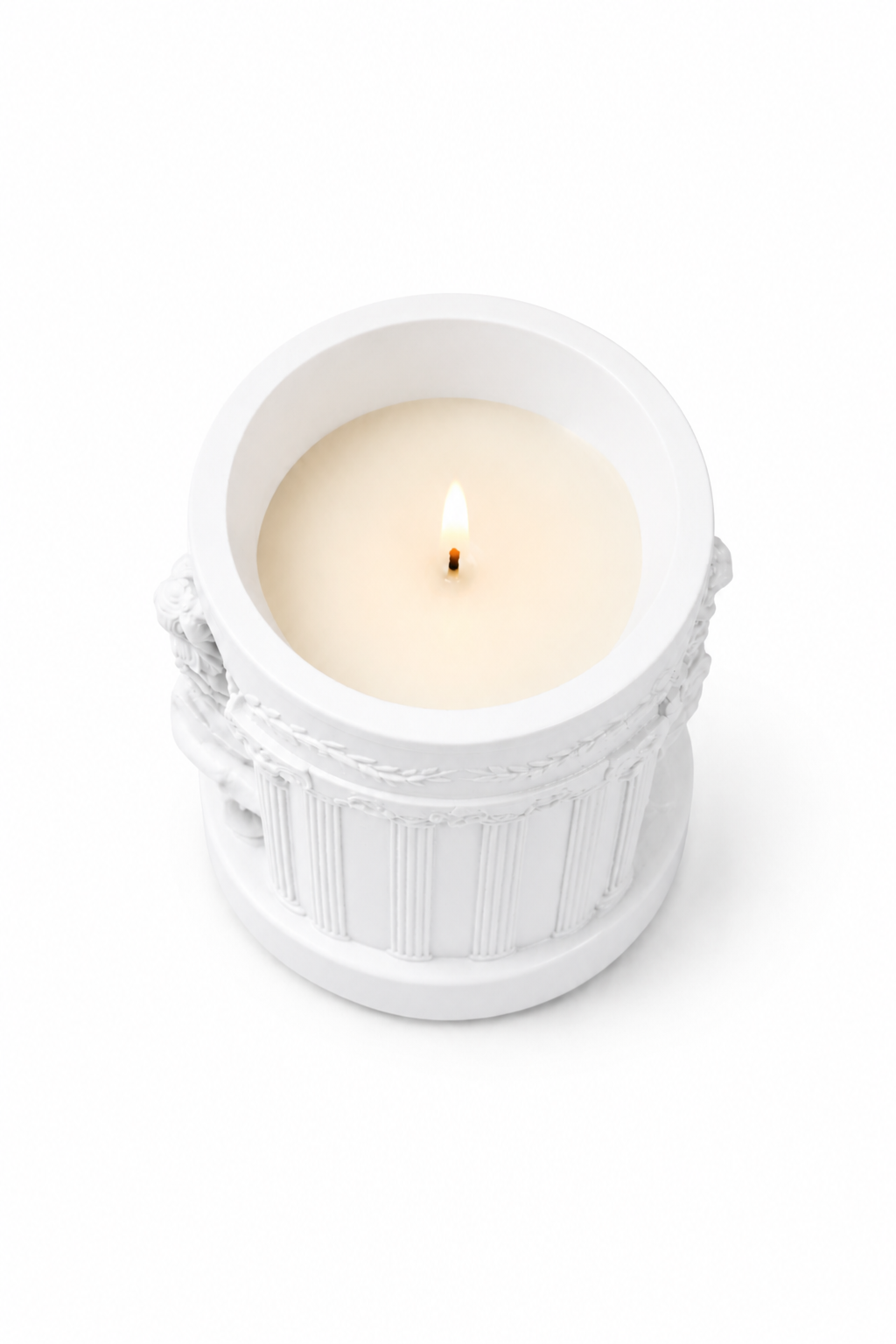 Handmade Soy Candle — Wedding Favor & Housewarming Gift | Minimalist Holder