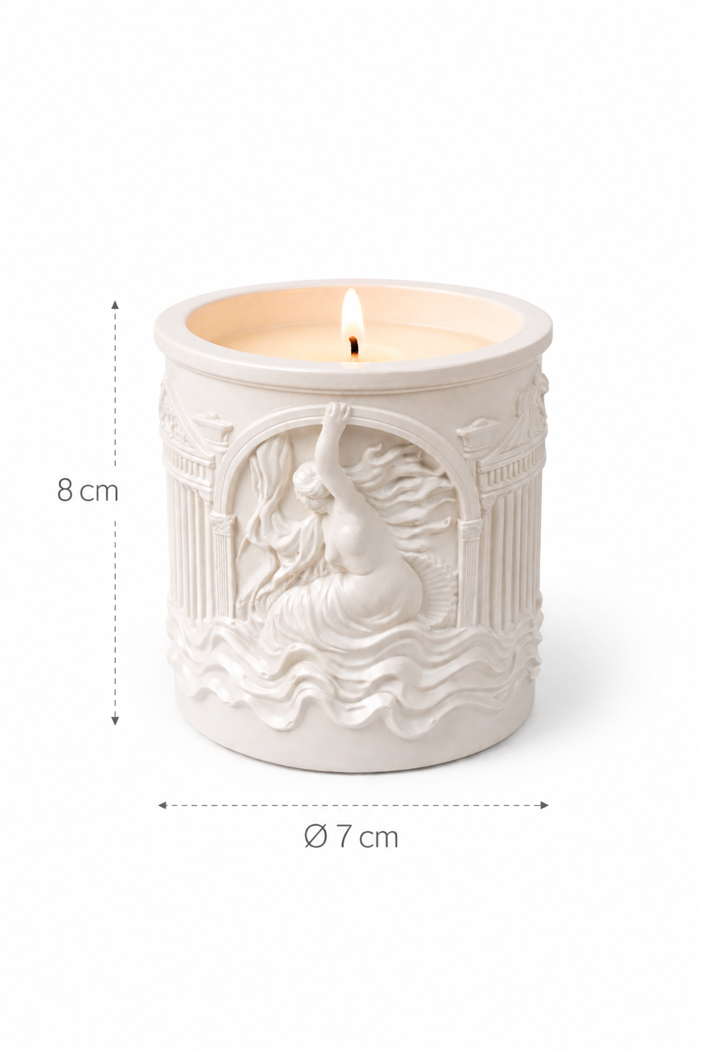Handmade Soy Candle Set | Minimalist Holders | Housewarming Gift | Neutral Boho Style